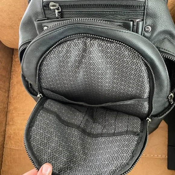 Parsons Xtreme Golf (PXG) leather backpack